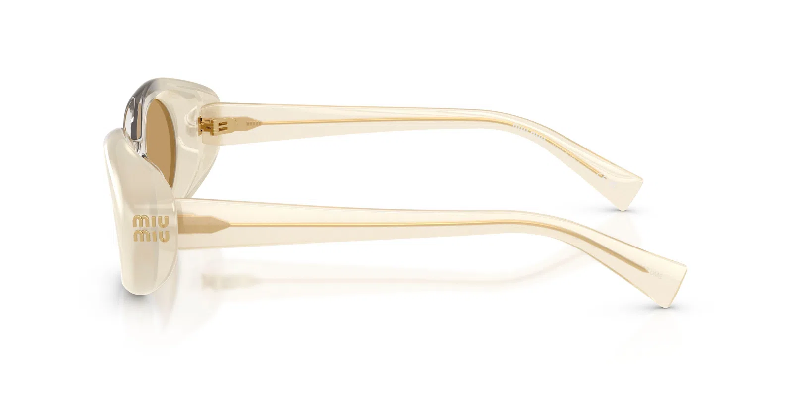 Miu B09S Sunglasses - Opal Milk/grey/opal Milk - view 4